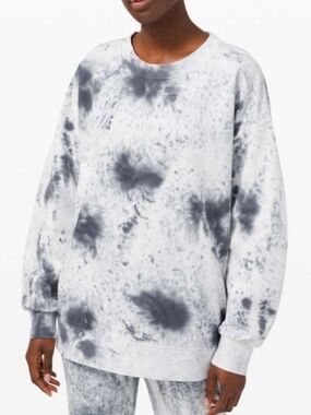 Lululemon Perfectly Oversized Crew Tie Dye Size 12